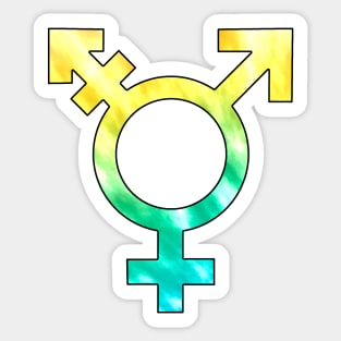 Gender Neutral Sign Sticker